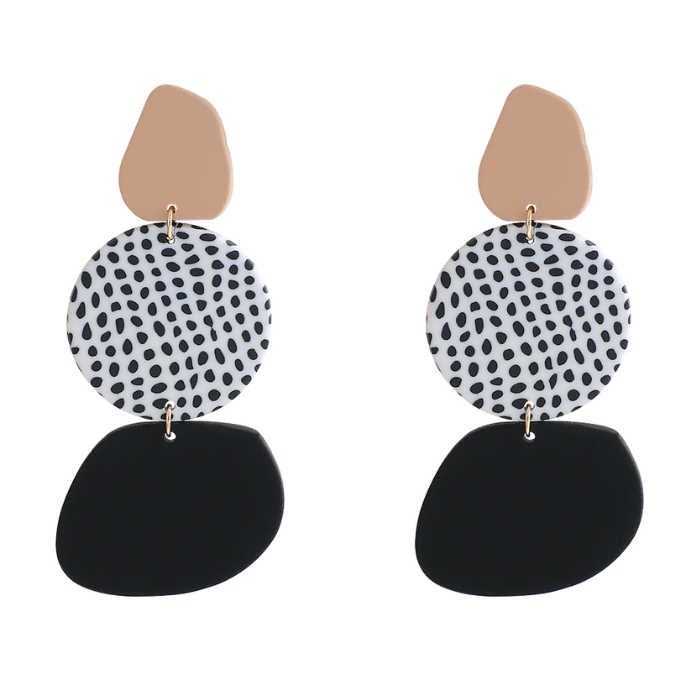 Torba Accessories Earrings Polka Dots Polymer Clay