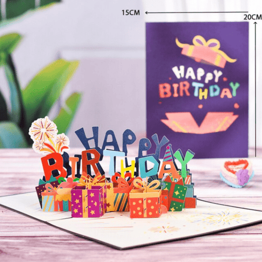 Torba Mall Gift Cards Greeting Card "Happy Birthday"